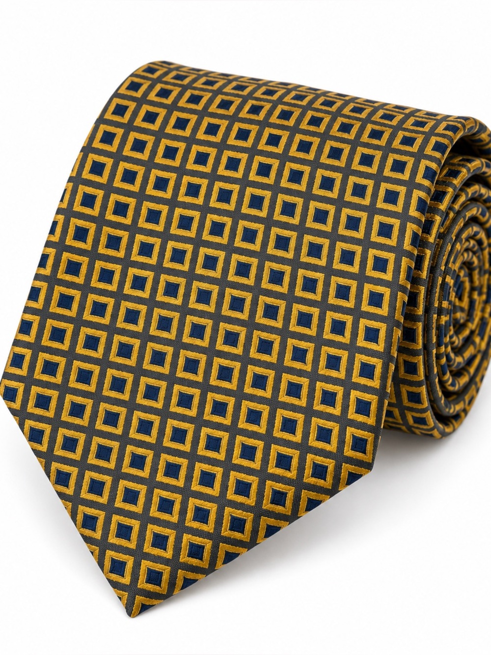 HAND MADE - Foggia Pure Silk — Made in Italy - HAND MADE necktie